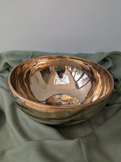 10" Handmade Nepalese Singing Bowl - 2.2Kg, C#