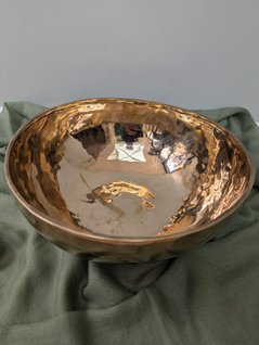 11" Handmade Nepalese Singing Bowl - 2.4Kg, A
