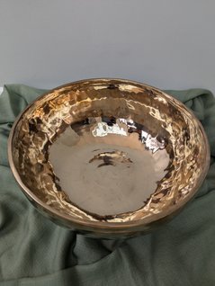 11" Handmade Nepalese Singing Bowl - 2Kg, G#
